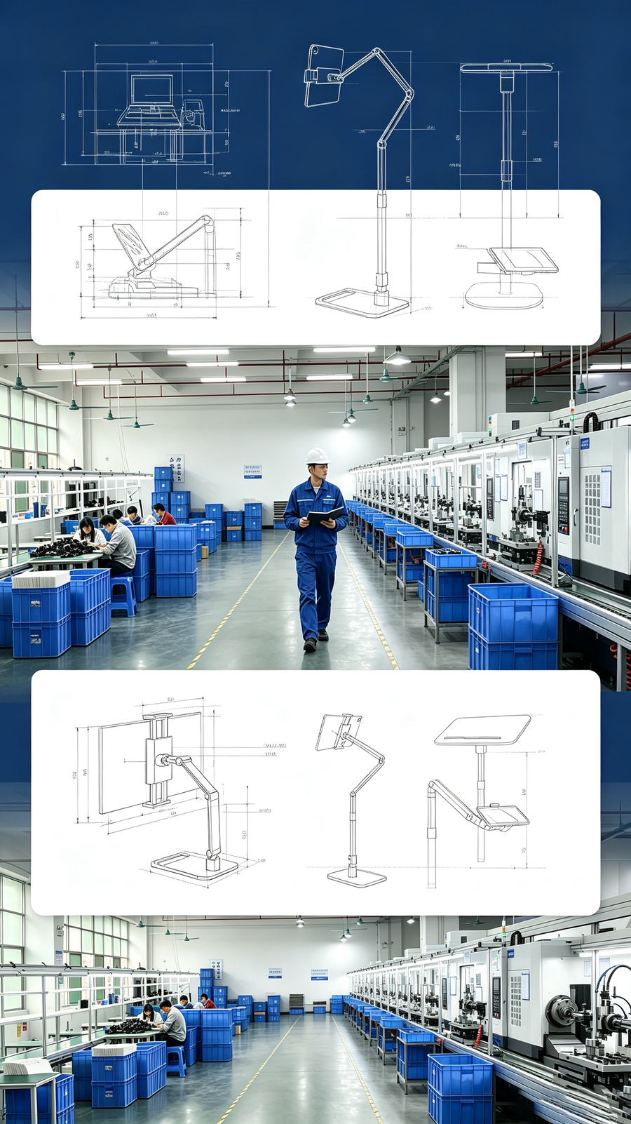 Design and development of a custom monitor stand