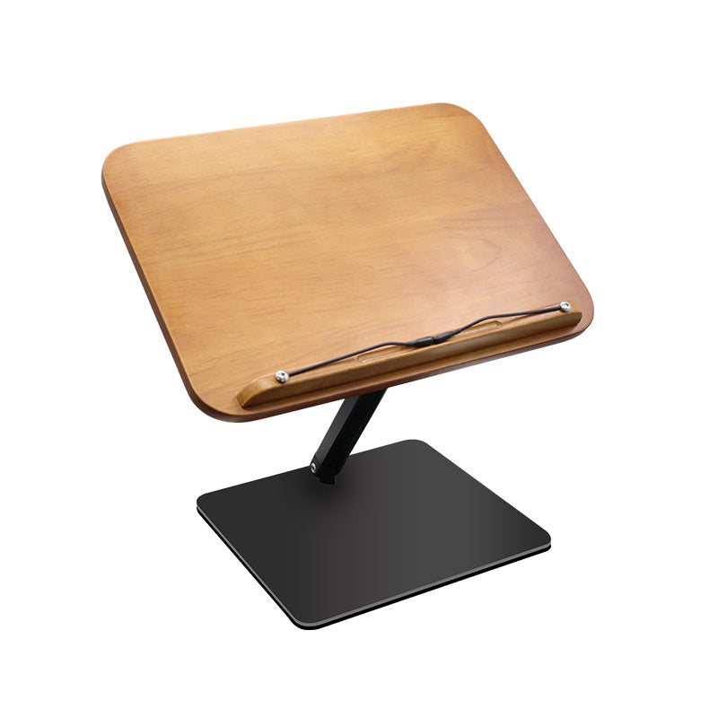 Adjustable Wooden Desktop Book Reading Stand with 40cm Height Lift