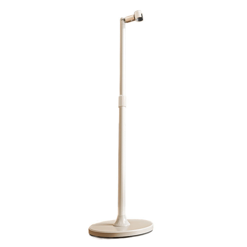 Hair dryer floor stand, height adjustable, angle flexible
