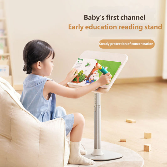 Adjustable Kids Book Reading Stand Desktop Book & Tablet Holder - main product view