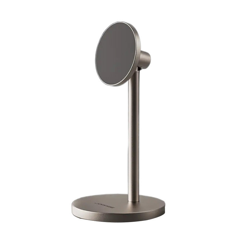 MagSafe magnetic phone stand, aluminum alloy build, minimalist design