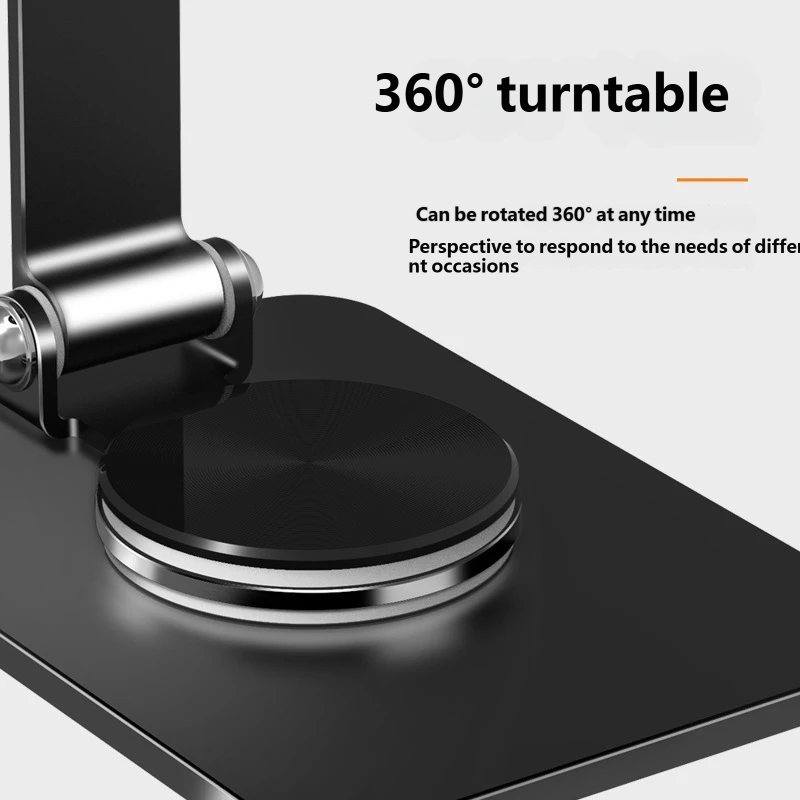 Adjustable Phone Stand, 360° Rotating Desktop Phone Holder