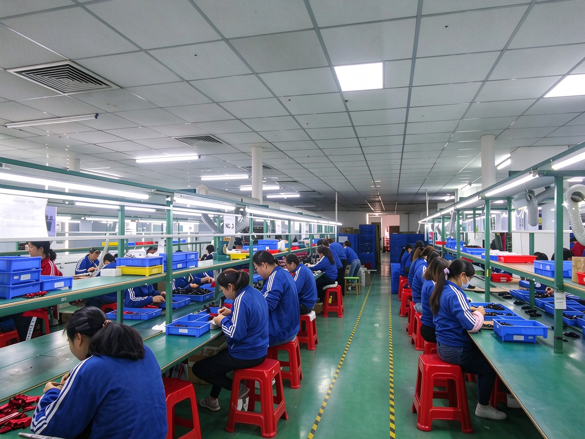 Production and quality-control lines at the Prime Mount factory