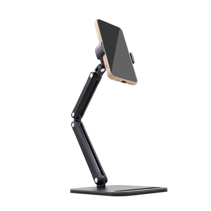 Foldable Desktop Tablet & Phone Stand with Multi-Joint Arm