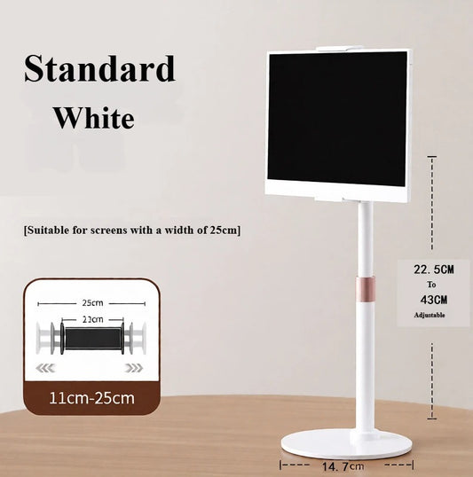 Height Adjustable Floor Tablet Stand