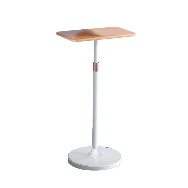 Floor tablet stand, height adjustable, stable round base