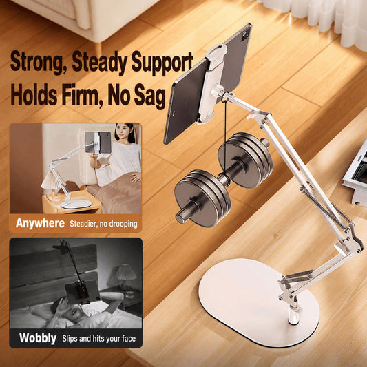 Adjustable Tablet Arm Stand, anti-sag support, stable heavy load
