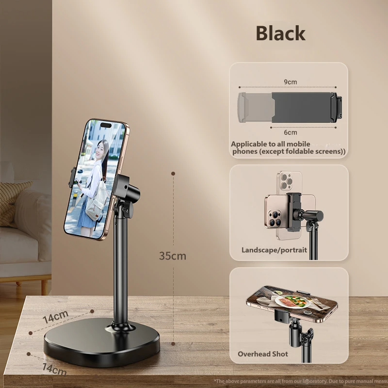 Adjustable Overhead Phone Stand for Live Streaming