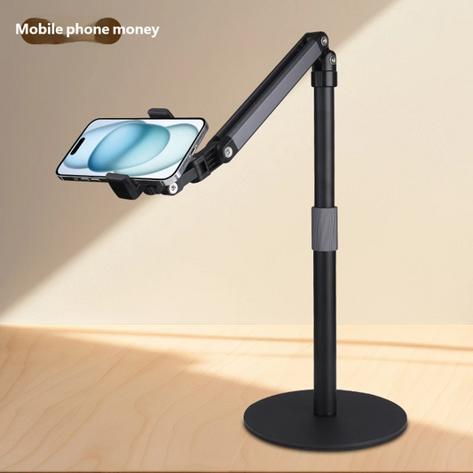 Overhead Adjustable Phone Tablet Stand for Live Streaming